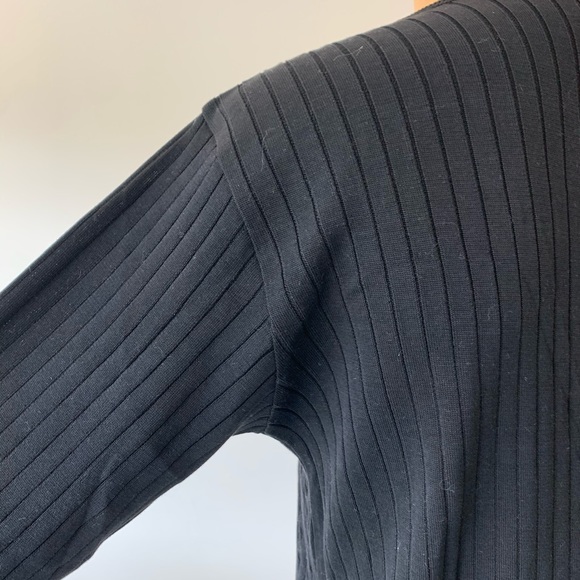 Black Sweater made in Italy by Green Coast NWOT - Picture 10 of 15